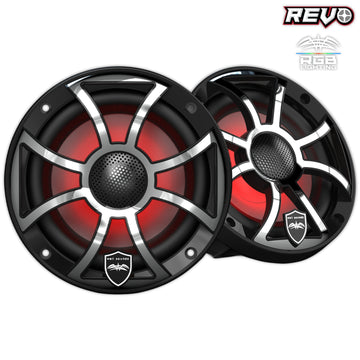 Bocinas Coaxiales Marinas Wet Sounds REVO 6 XS-B-SS 200W 6.5 PLG - Audioshop México lo mejor en Car Audio en México -  Wet Sounds